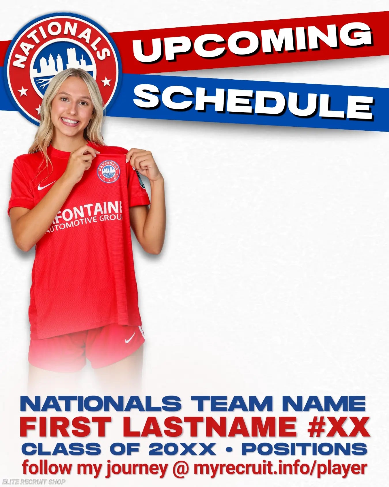 Nationals Schedule #1