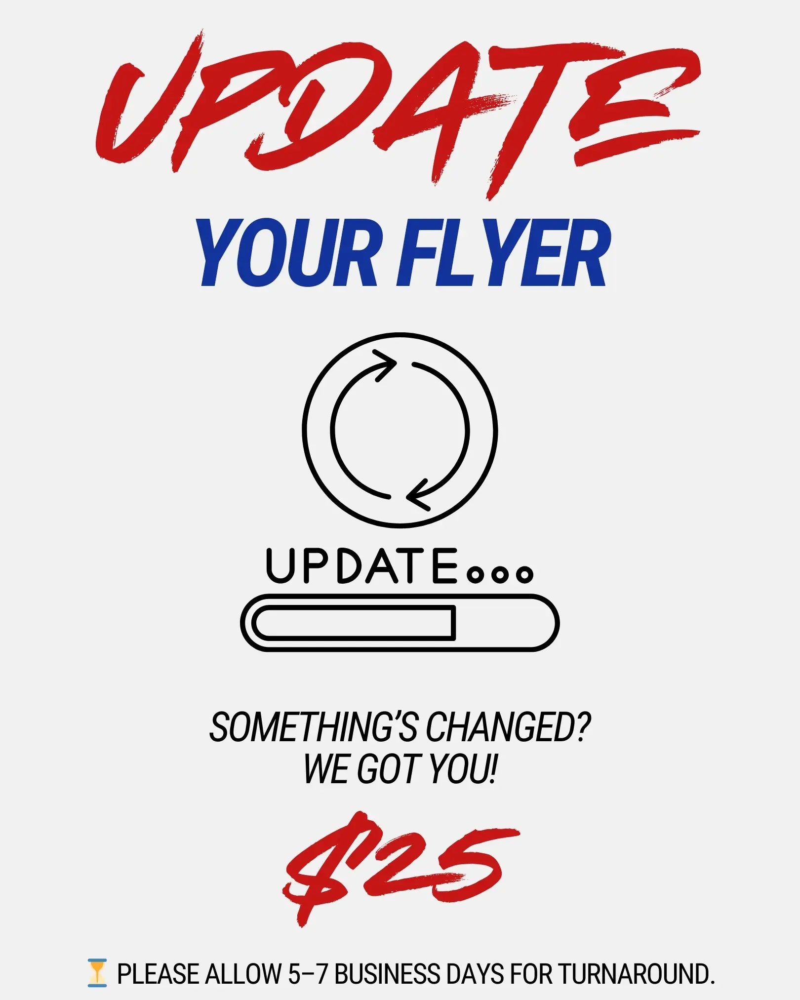 Recruit Flyer - Update Flyer