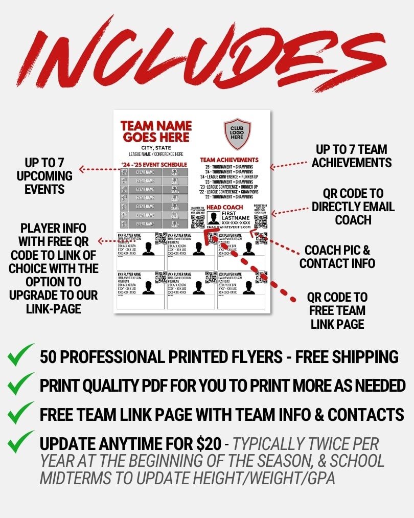 Team Recruit Flyers - Vertical