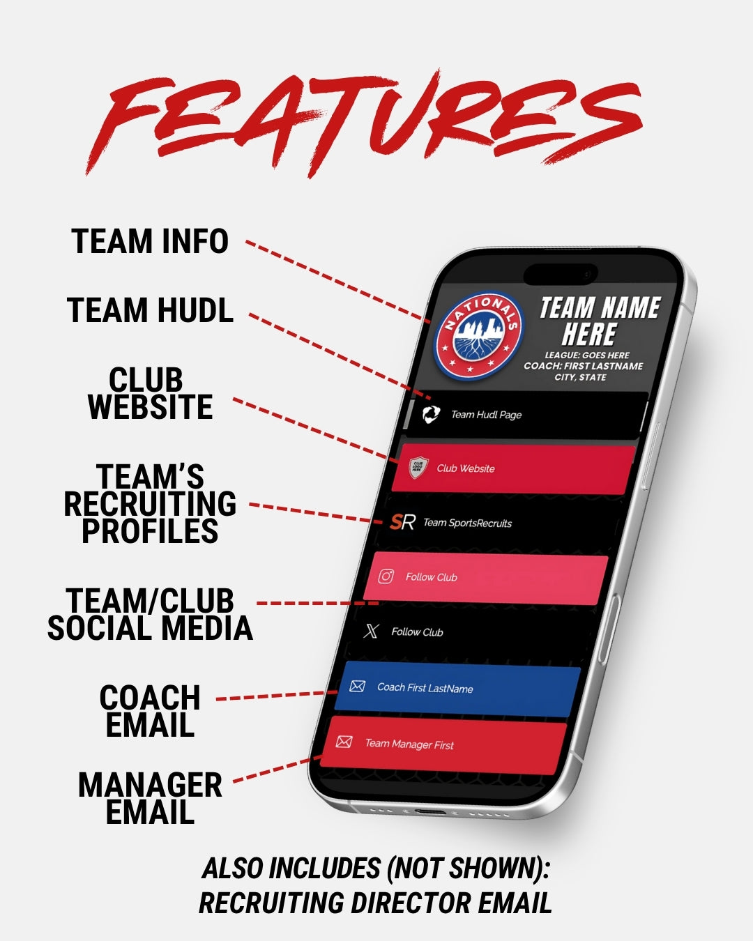 Team Link Page