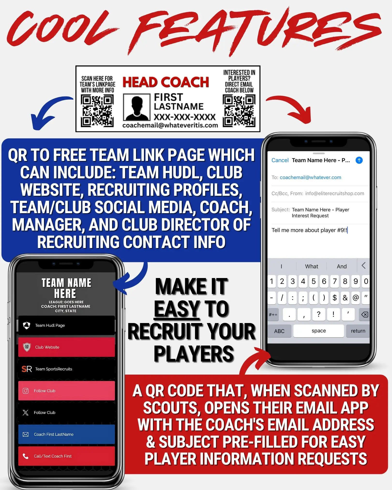 Team Recruit Flyers - Vertical