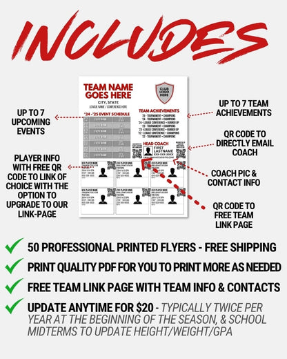 Team Recruit Flyers - Vertical