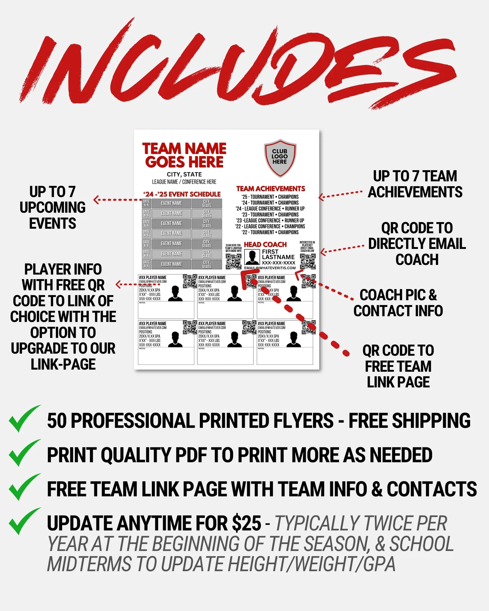 Team Recruit Flyers - Vertical