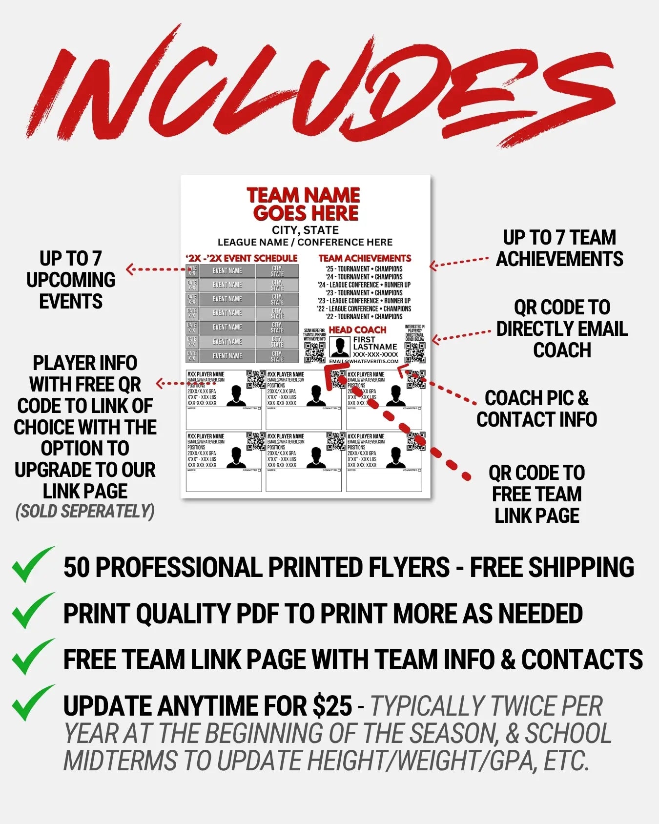 Team Recruit Flyers - Vertical